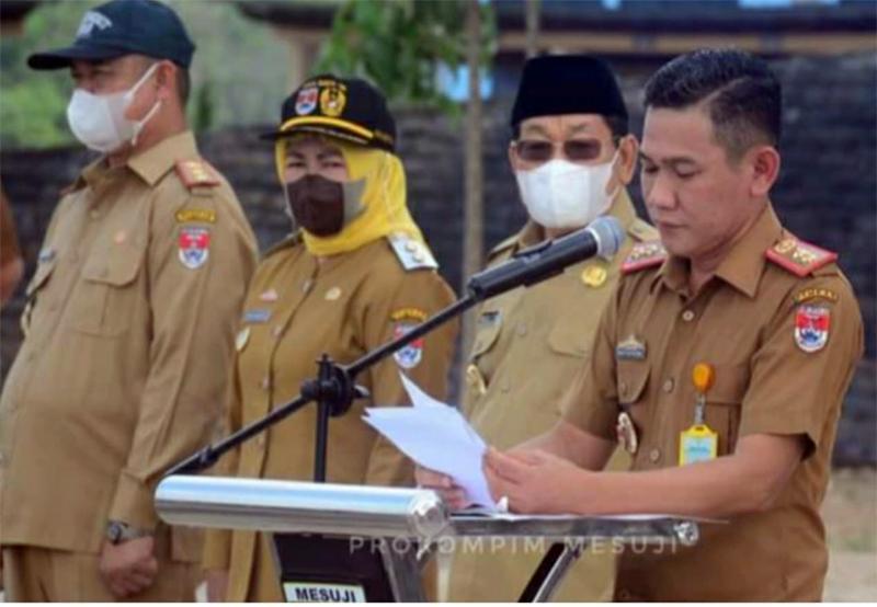 Penyerahan Sk Cpns Dan Pppk Formasi Tahun Oleh Bupati Mesuji