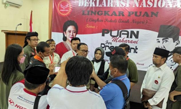 Lingkar Puan Deklarasikan Puan Maharani Jadi Presiden 2024 Aswajanews