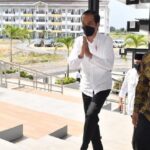 Presiden Joko Widodo (Jokowi) meresmikan rumah susun (rusun) di lingkungan Kampus Terpadu Madrasah Mu'allimin Muhammadiyah Yogyakarta