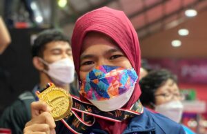 Guru Madrasah Raih Medali Emas Cabor Gulat Putri PON XX Papua
