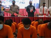 Polda Jatim Tangkap 72 Pesilat Pelaku Kekerasan dan Perusakan