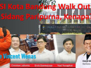 PSI Kota Bandung Walk Out di Sidang Paripurna, Kenapa?