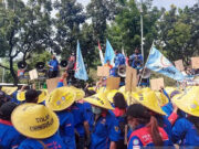 Tuntut Kenaikan UMP 10 Persen, Buruh dan Mahasiswa Kembali Gelar Aksi
