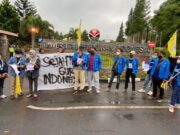 Hari Guru Nasional, PMII Komisariat UPI Gelar Aksi