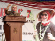 Hadiri Harlah ke-7 SPTIB, Bupati Nina Agustina Dukung Petani Indramayu
