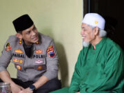 Jalin Kedekatan dengan Ulama, Kapolres Brebes Silaturahmi ke KH Abdul Wahid