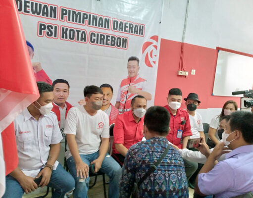 Giring Ganesha Hadiri Deklarasi Akbar PSI Kota Cirebon, Ini Yang Dikatakannya Soal Kursi DPRD