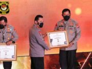 Rapim Polri 2022, Polda Sulsel Terima Penghargaan dari Kapolri