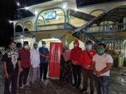 BIN Sumut, Camat Malintang dan Puskesmas Malintang Melaksanakan Vaksin di Mesjid Selepas Tarawih