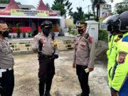 Kapolres Sumedang Tinjau Kesiapan Pos Pengamanan Arus Mudik