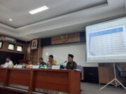 Rakor Forkompimda, Kepala Kantor Sampaikan Rukyatul Hilal Ramadhan 1443 H