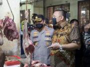 Sidak Pasar, Harga Bahan Pokok dan Daging Relatif Normal