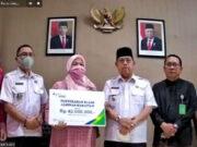 Wakil Walikota Padangsidimpuan Buka Webinar di Kantor BPJS Ketenagakerjaan