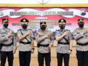 Kapolda Jateng Pimpin Sertijab Kabidkum dan Empat Kapolres