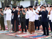 Pangdam IV/Diponegoro Dampingi Presiden RI Rayakan Lebaran di Yogyakarta