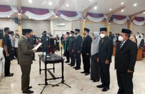 Enam Pejabat Eselon II Pemkab Tanjab Barat Dilantik Berikut Namanya