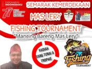 Semarak HUT Kemerdekaan RI, Mancing Bareng Mas Lery