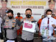 Polres Tasikmalaya Kota Gelar Press Conference Pengungkapan Pelaku Curat Modus Pecah Kaca dan Ganjal ATM