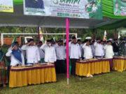 MWC NU Kedungreja Cilacap Gelar Upacara Hari Santri Nasional Tahun 2022