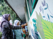 SMA PGRI 2 Bandung Beri Ruang Kreasi bagi Siswa Melalui Mural