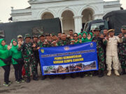 Hubdam III/Siliwangi Kirim Bantuan Sosial ke Desa Babakan Karet Cianjur