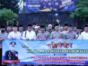 Kapolres Nganjuk Berangkatkan Rombongan Peziarah 5 Wali