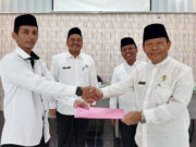 Kemenag Kota Cirebon Gelar Seremoni Pamit lan Pasrahan