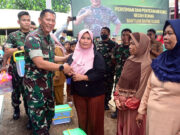 Peresmian dan Penyerahan Kunci Bangunan Rutilahu Bantuan KASAD