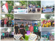 Sambut HAB ke-77, KUA Pangkalan Gelar Gerak Jalan Kerukunan