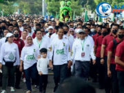 Presiden Jokowi Buka dan Ikuti Jalan Sehat Menyongsong 1 Abad NU