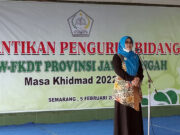 Pembina DPW FKDT Jawa Tengah : Berorganisasi Harus Memiliki Sikap Moderasi