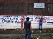 Warga Desa Jadimulya Resah ‘Tutup Jalan’ Yang Dilintasi Kendaraan Proyek Milik PT Tulus Asih