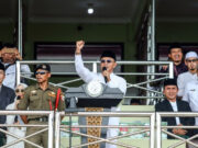 Sambut Ramadhan, Bupati Ciamis dan Belasan Ribu Santri Ikuti Munggahan Bersama di Stadion Galuh