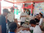 Camat Bangodua Monitoring Penyaluran Bantuan CBP Tahap II