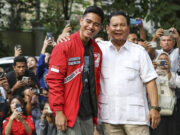 Kaesang Bersama Jajaran DPP PSI Temui Prabowo, Disambut Marching Band