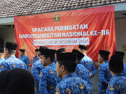 Momen Kebangkitan Nasional di Lapas Jember Dirayakan dengan Upacara Bendera