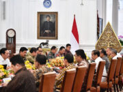 Panglima TNI Hadiri Rapat Terbatas Pimpinan Presiden RI
