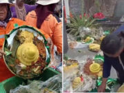 Ribuan Nasi Tumpeng Dibuang ke Tong Sampah, Ini Kata Panitia HUT ke-391 Karawang