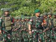 Yonif 312/KH Siap Amankan Perbatasan RI-PNG