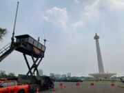 Pangkoopsud I Tinjau Mobil ATC, Usai Melaksanakan Gladi Bersih HUT TNI ke-79