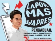 1.000 Pesan Aduan Masyarakat Indonesia Masuk ke WhatsApp Layanan Lapor Mas Wapres
