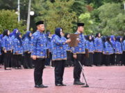 Pemda Karawang Gelar Upacara Peringatan Hari Korpri Tahun 2024