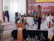 KPUD Sumedang Adakan Simulasi Pilgub Jabar dan Pilkada Sumedang
