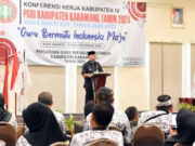 Pjs Bupati Teppy Membuka Konferensi Kerja Kabupaten IV PGRI Karawang