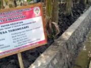 Bangunan Saluran Drainase Desa Tawangsari Diduga Lambat Dikerjakan