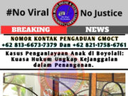 Kasus Penganiayaan Anak di Boyolali: Kuasa Hukum Ungkap Kejanggalan dalam Penanganan