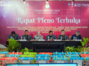 KPU Karawang Gelar Rapat Pleno Terbuka Rekapitulasi Hasil Penghitungan Suara Pilgub dan Pilkada