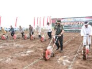 Pangdam III/Slw Ikuti Tanam Jagung Serentak 1 Juta Ha