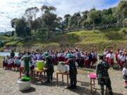 Inisiasi Kemhan Luncurkan Program Makan Bergizi Gratis Perdana di Daerah Rawan Papua