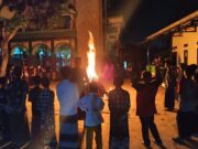 Upacara Api Unggun Aswaja Pesantren Ramadhan Mengakhiri Pesantren Ramadhan Masjid Jami Baiturohim